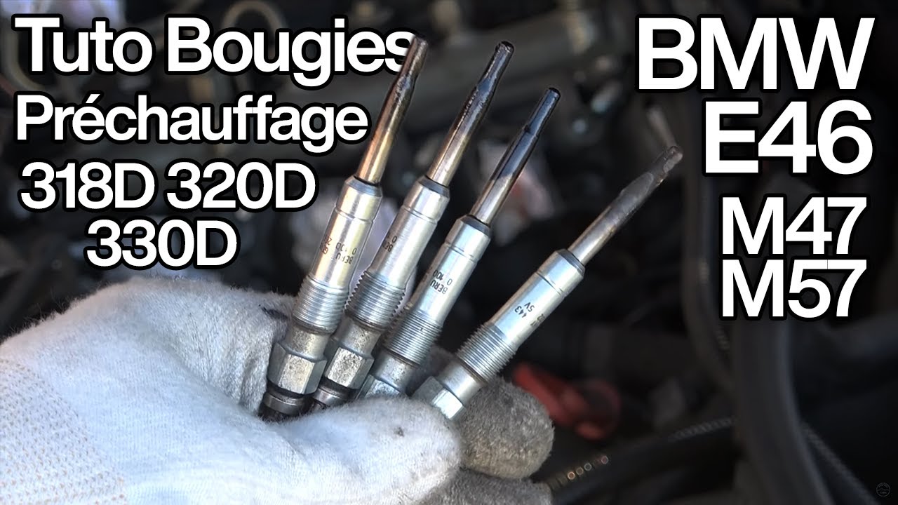 Tuto Remplacement Bougies de Préchauffage BMW E46 M47N 318D 320D