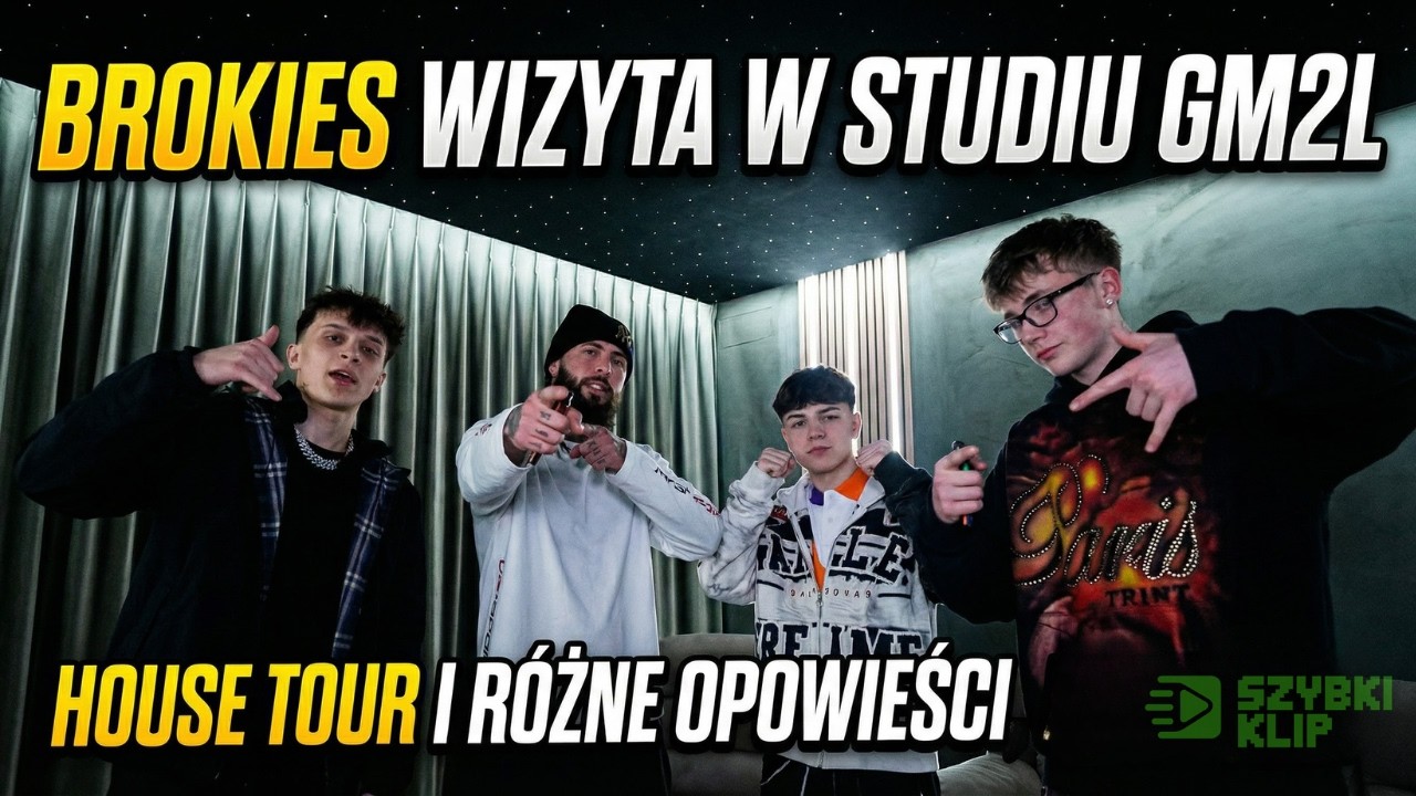 BROKIES x MALIK MONTANA! 🔥 OPROWADZANIE PO SIEDZIBIE GM2L + HISTORIE | BEST CLIPS