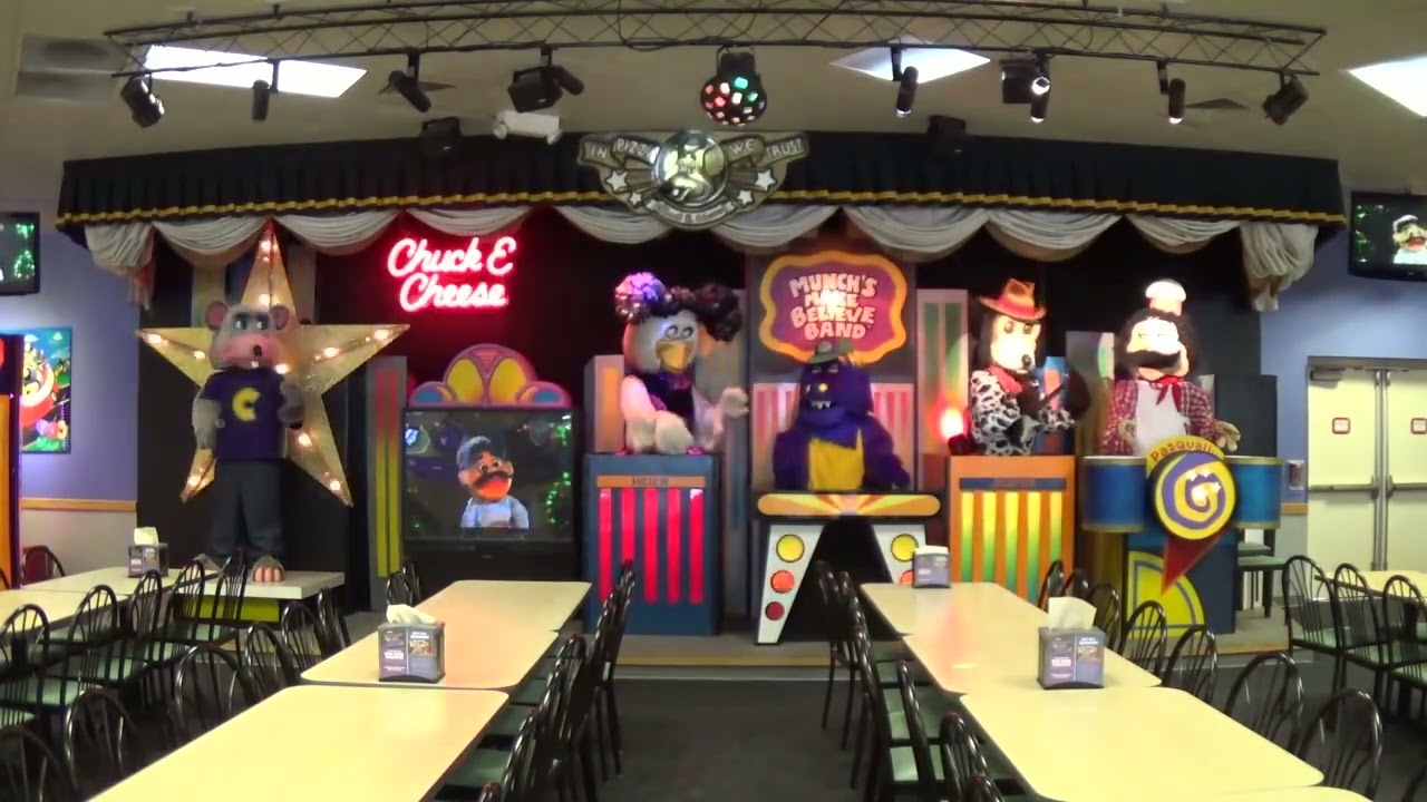 Chuck E Cheese Out of This World (Full Stage Version) Albemarle Rd Charlotte NC BIG CHEESE REUPLOAD