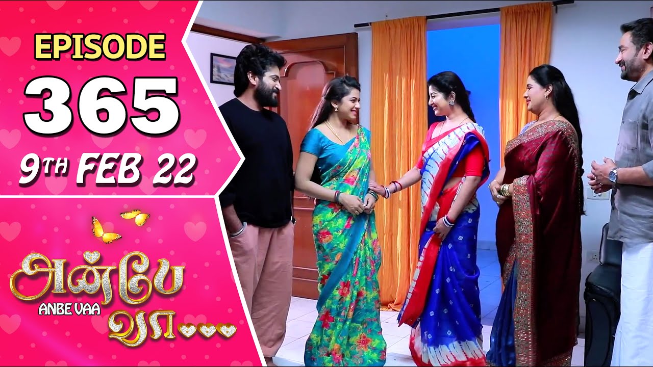 Anbe Vaa Serial | Episode 365 | 9th Feb 2022 | Virat | Delna Davis | Saregama TV Shows Tamil