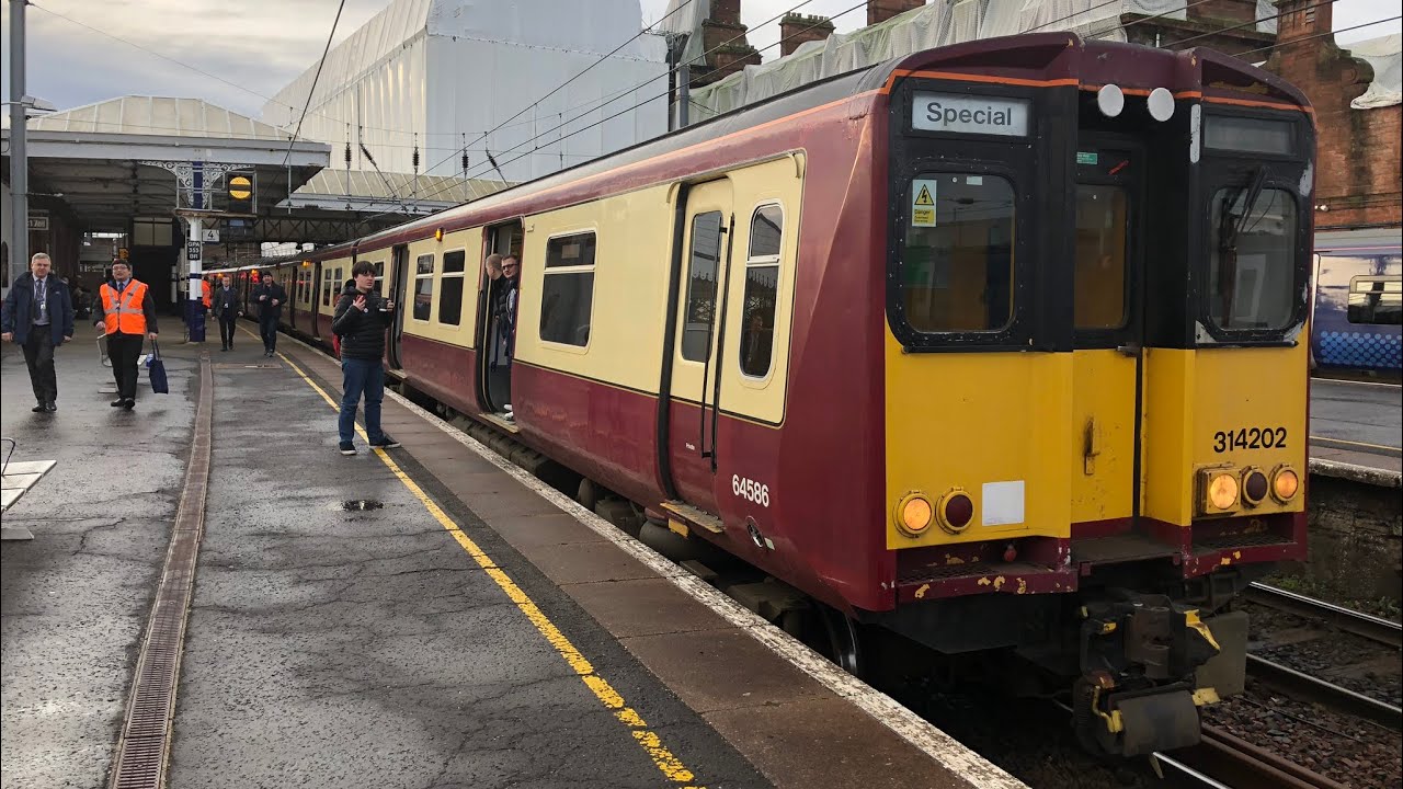 Abellio ScotRail Class 314 Farewell Tour (18th December 2019)