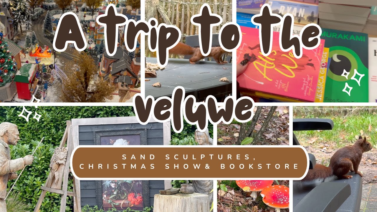 A trip to the Veluwe | Autumn vlog & visiting a bookstore