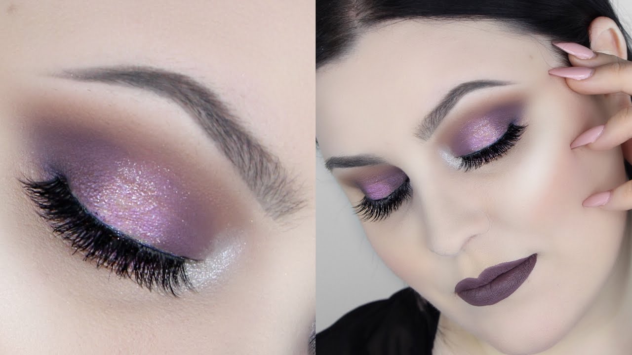 SMOKEY PURPLE ESTEE EDIT MAKEUP TUTORIAL