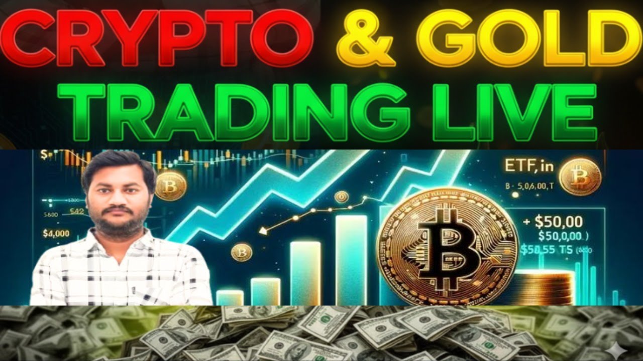 CRYPTO & GOLD TRADING LIVE 02 NOV | SOLANA | BITCOIN | ETHERIUM | F&O | BASICS + STRATEGY BEGINERS..