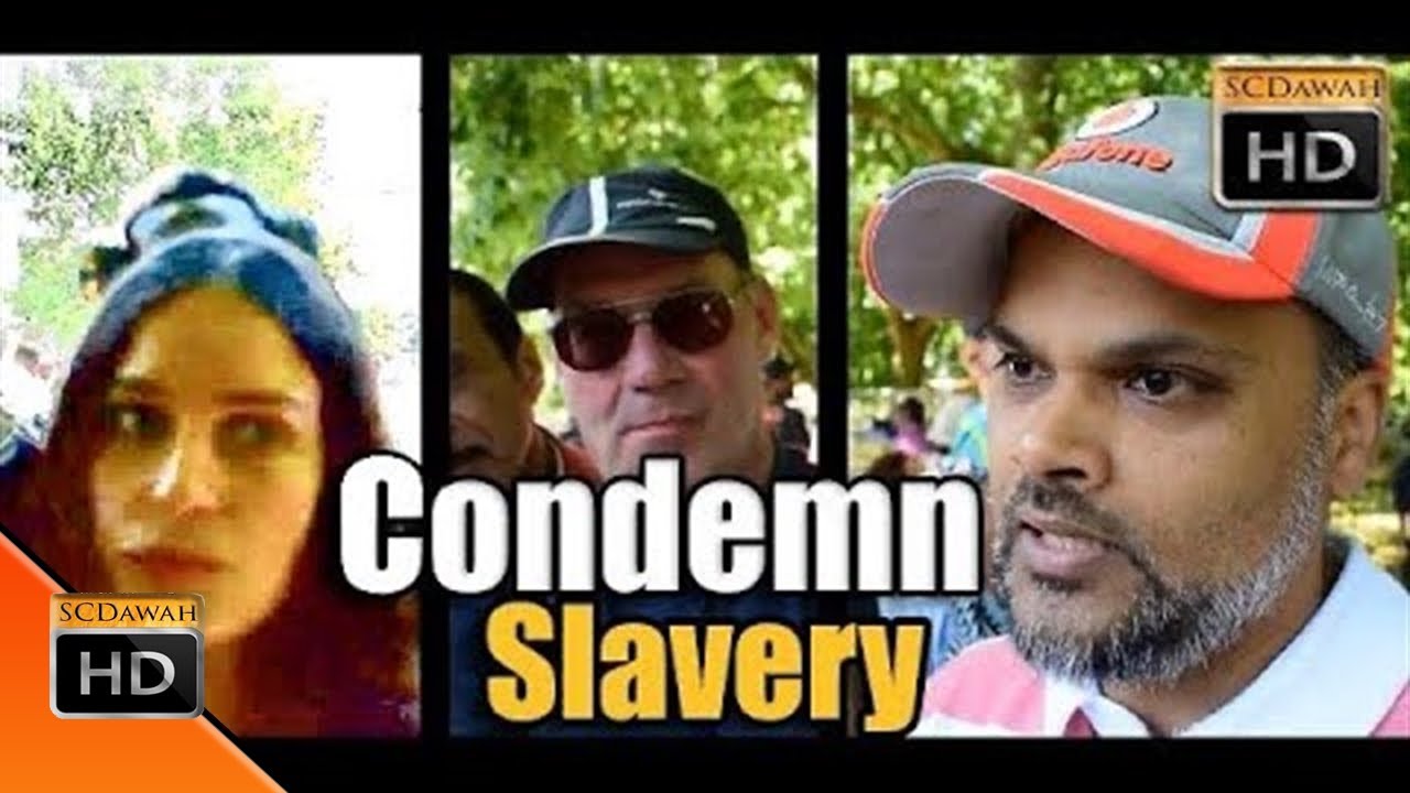 Condemn Slavery! Hashim Vs Atheist Lady | Old Is Gold | Speakers Corner | Hyde Park