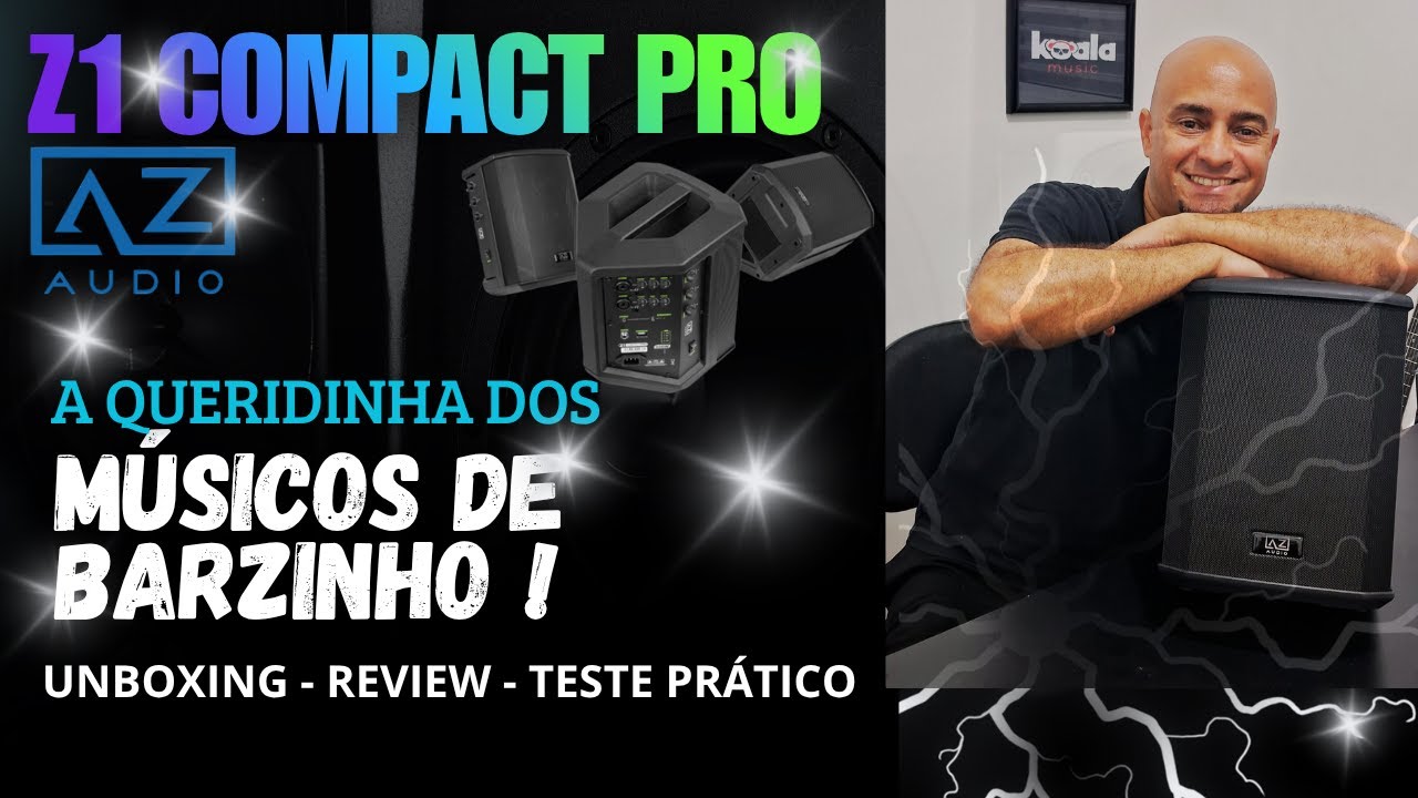 Z1 COMPACT PRO - A Queridinha dos Músicos de Barzinho - Testando com Voz e Violão