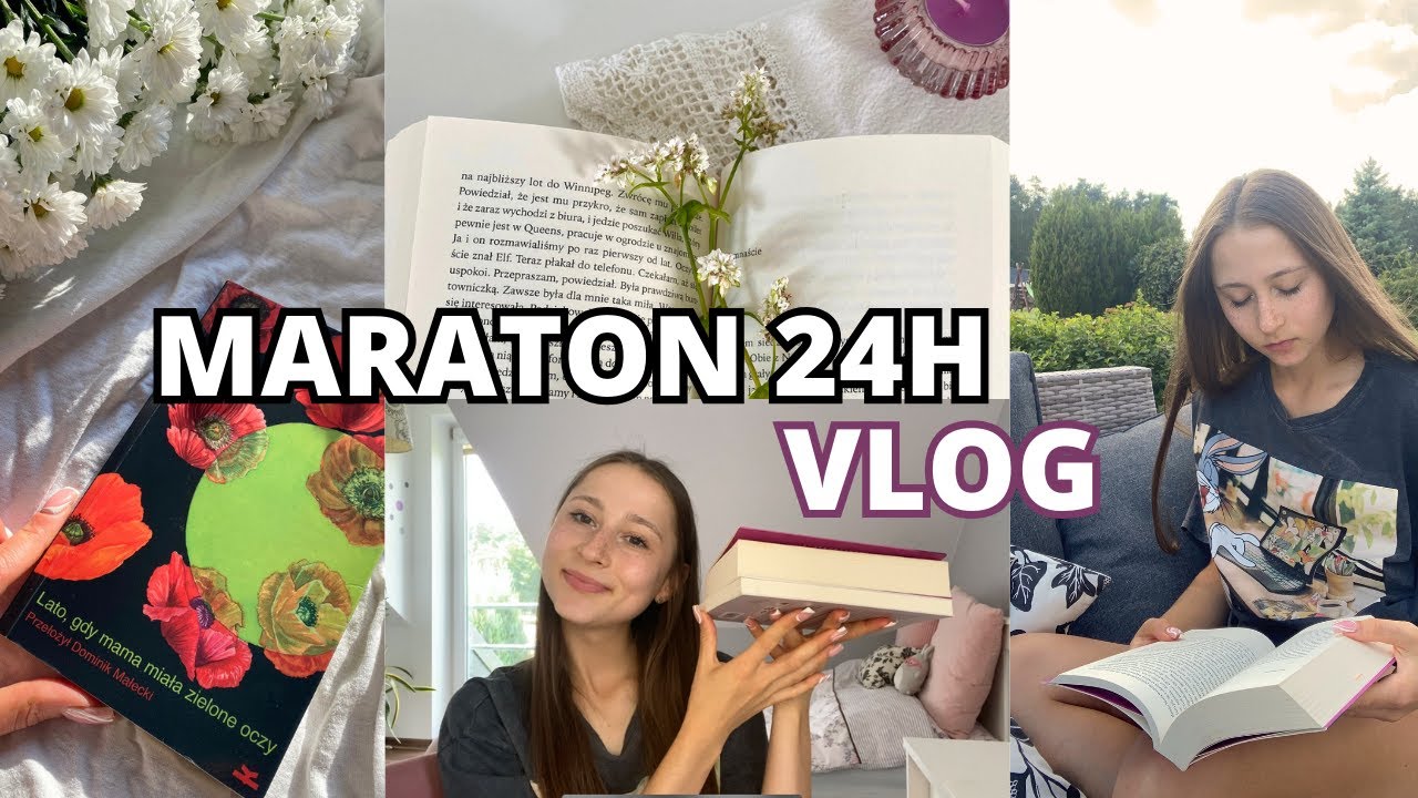 MARATON 24H - Czytelnicze zakończenie wakacji 🌸☀️📚
