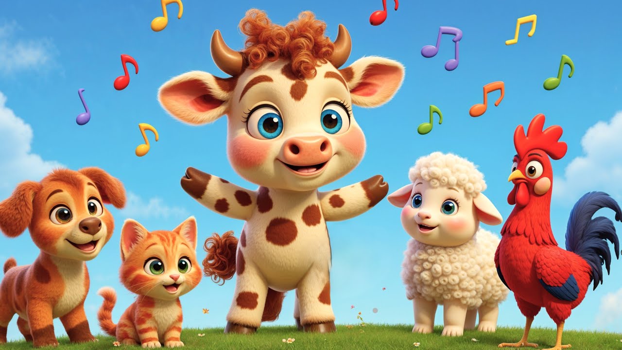 Mare veselie la Ferma Animalelor Ep. 1, Parada Animalelor👵🐮🐔C&acirc;ntecel Haios pentru Copii de Grădiniță