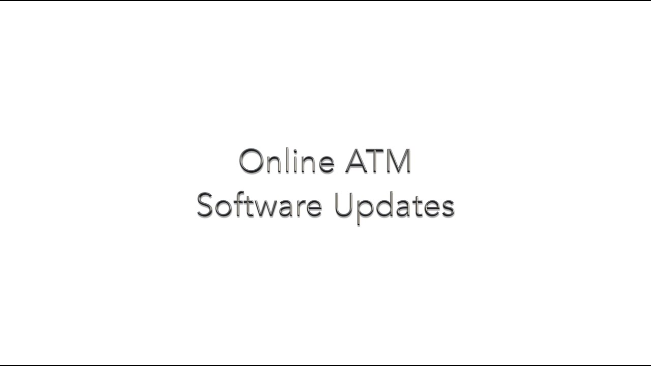 (Genmega ATM) Online ATM Application Update