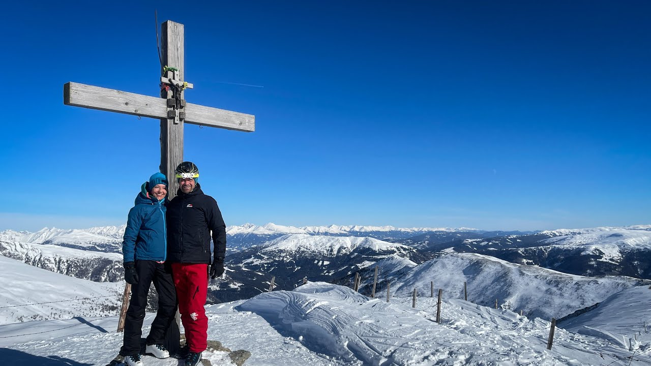 Skitour Fridon Kordon Hütte aufs Stubeck