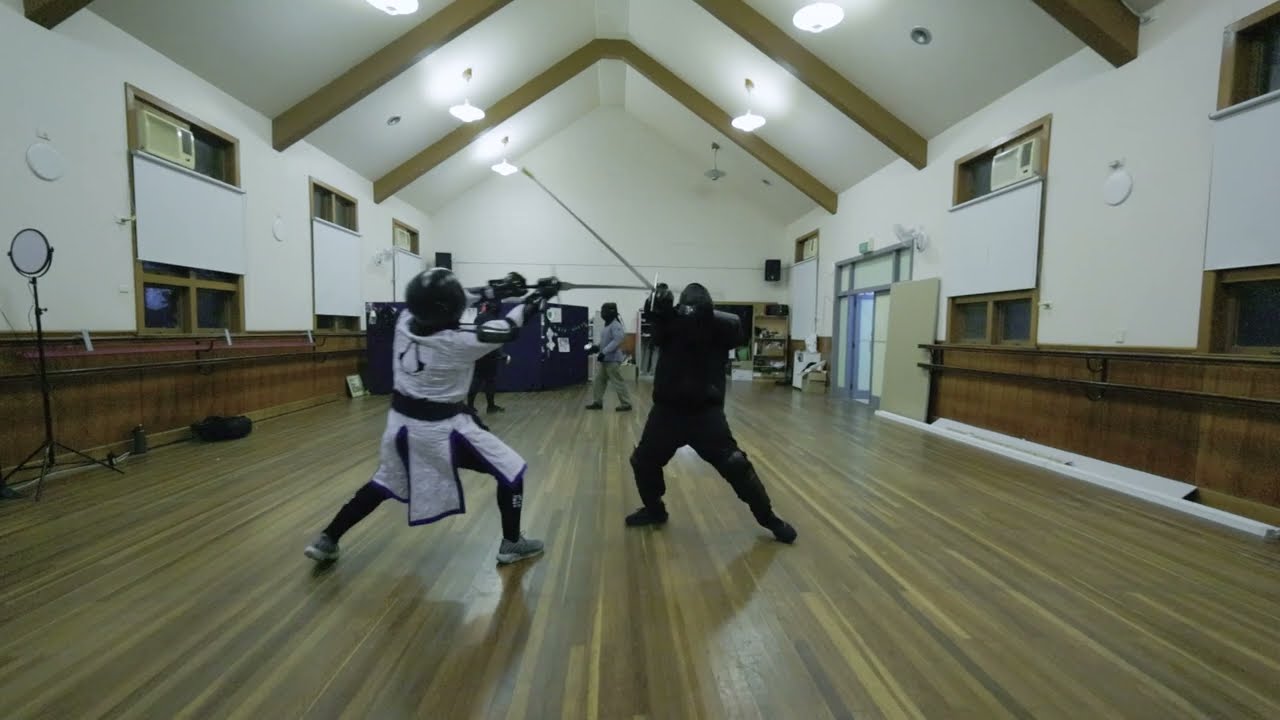 Longsword Sparring - Harrison VS Josh #hema #historicalfencing #longsword
