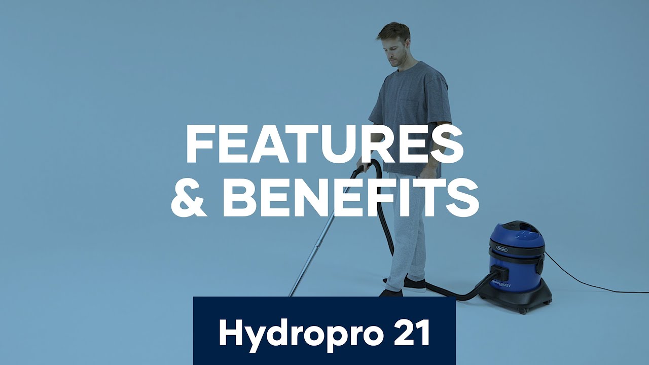 Features & Benefits - Hydropro 21 Wet and Dry Vacuum | Pacvac Product Training Video