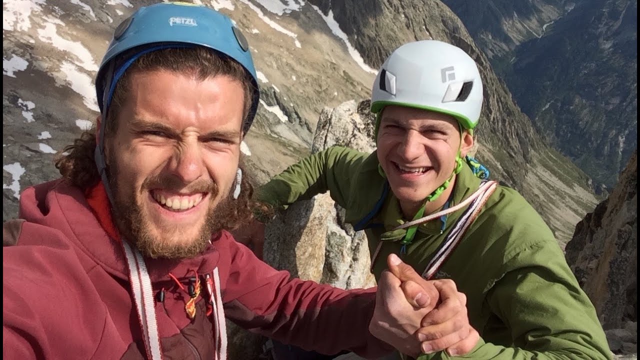 Grandes voies dans les Ecrins