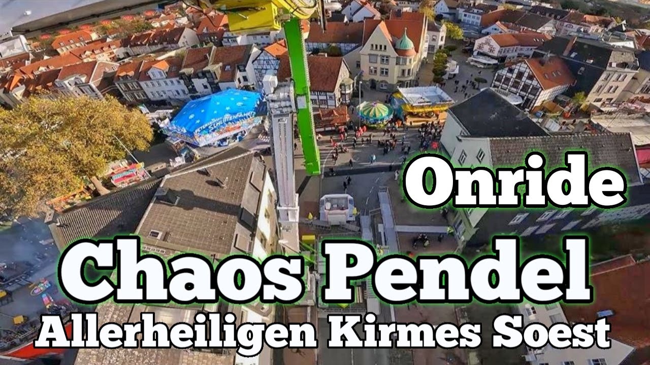 Chaos Pendel - Ottens - Onride | Allerheiligenkirmes Soest 2022