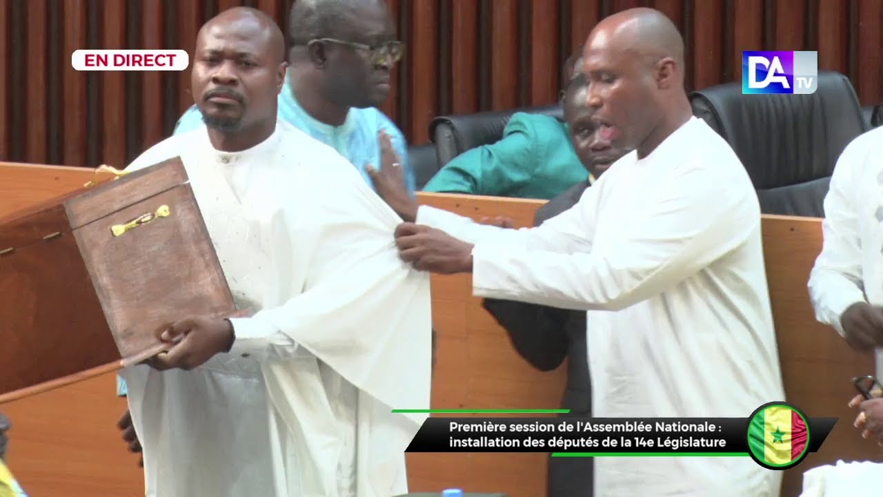 Assemblée nationale:Guy Marius Sagna confisque l'urne contre le vote par procuration d'Aminata Touré