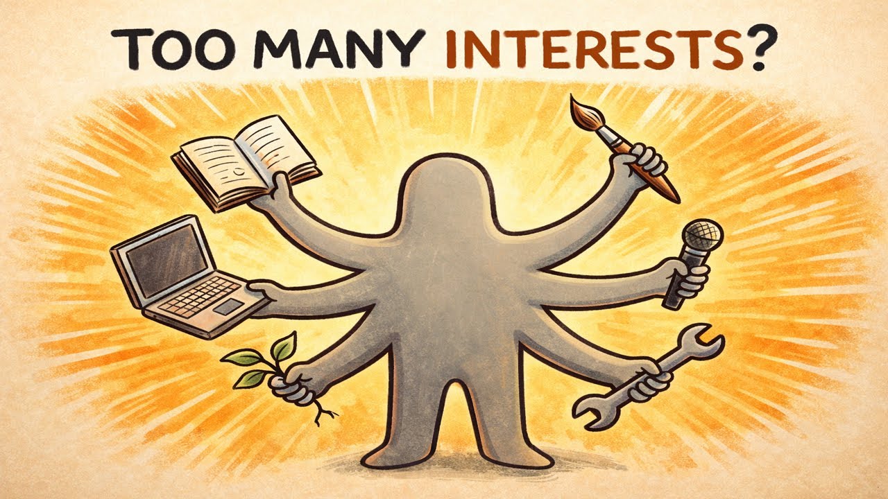 Too Many Interests? This Career Strategy Is Built for You (The M-Shaped Future)