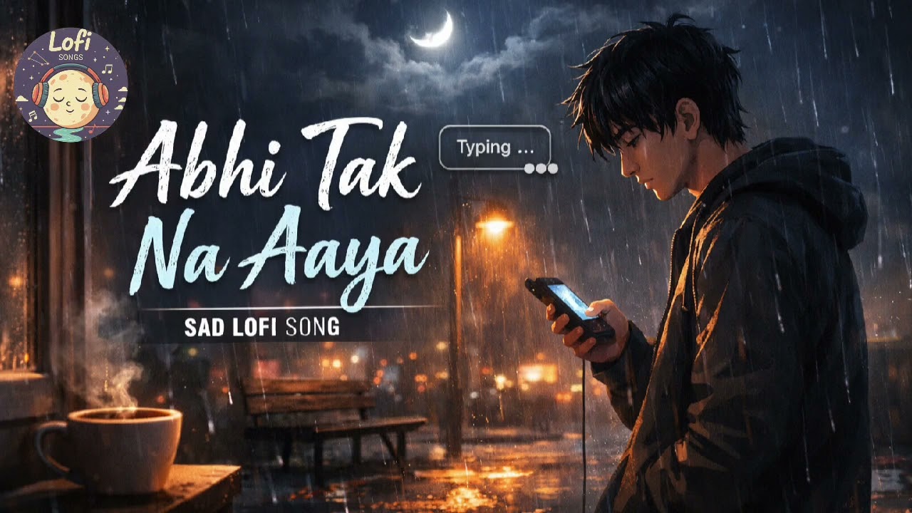 Abhi Tak Na Aaya 💔 | Sad Lofi Song 2026 | Rainy Night Vibes | Heartbreak Hindi Track