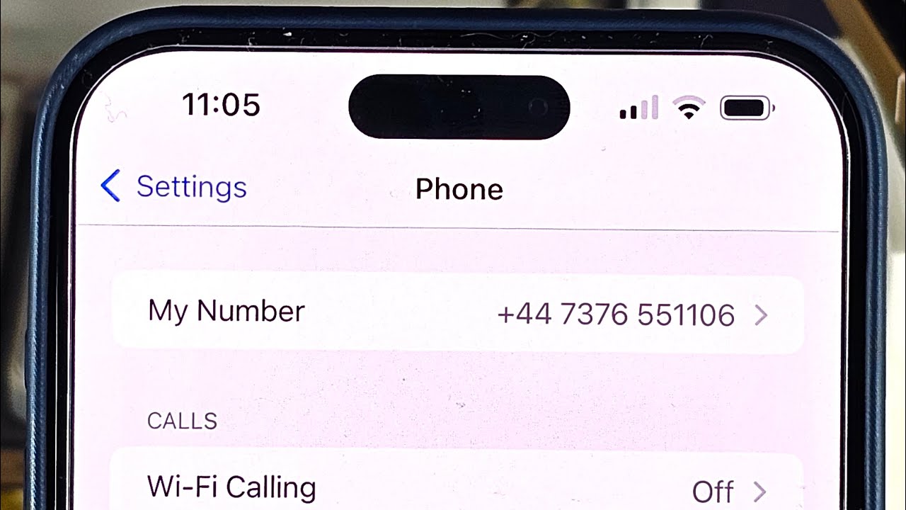 Как активировать личный/телефонный номер на iPhone 15 Pro Max