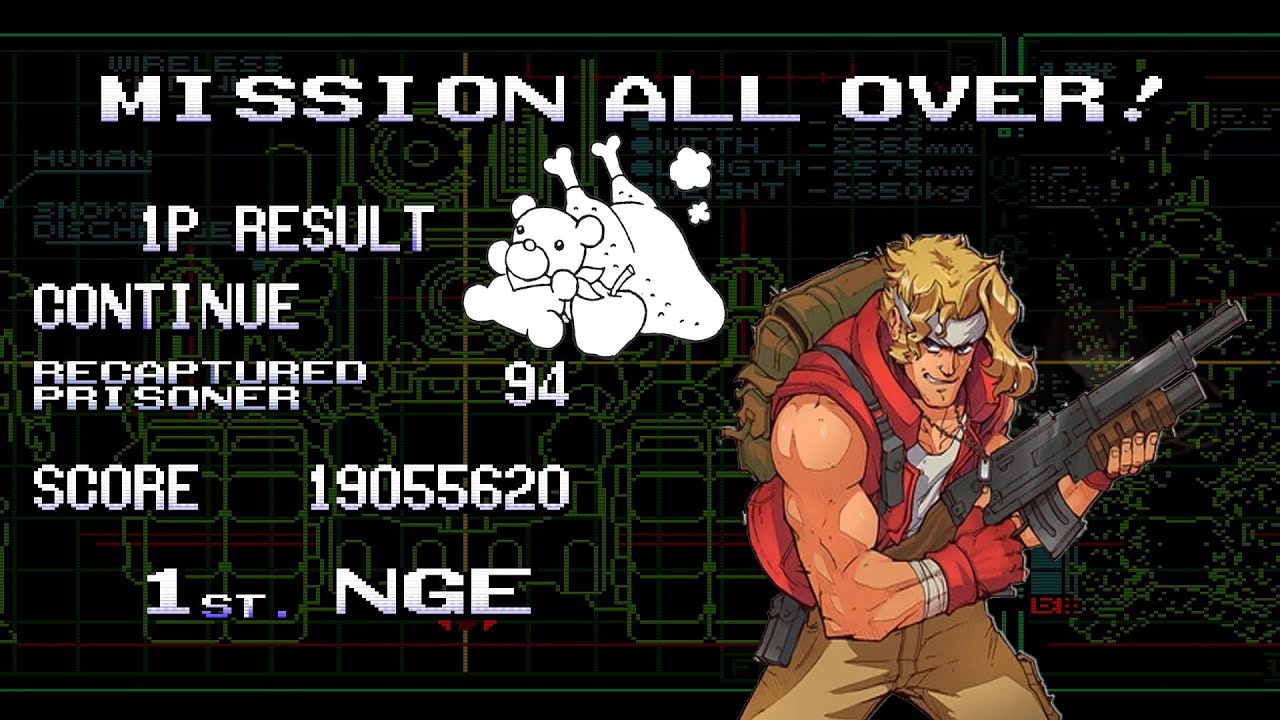 Metal Slug 1 Level 8 Random Ítem (Score)