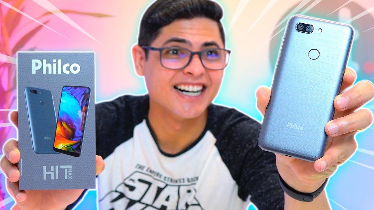 O Smartphone mais BARATO com 128GB no BRASIL! PHILCO HIT MAX - Unboxing e Impressões
