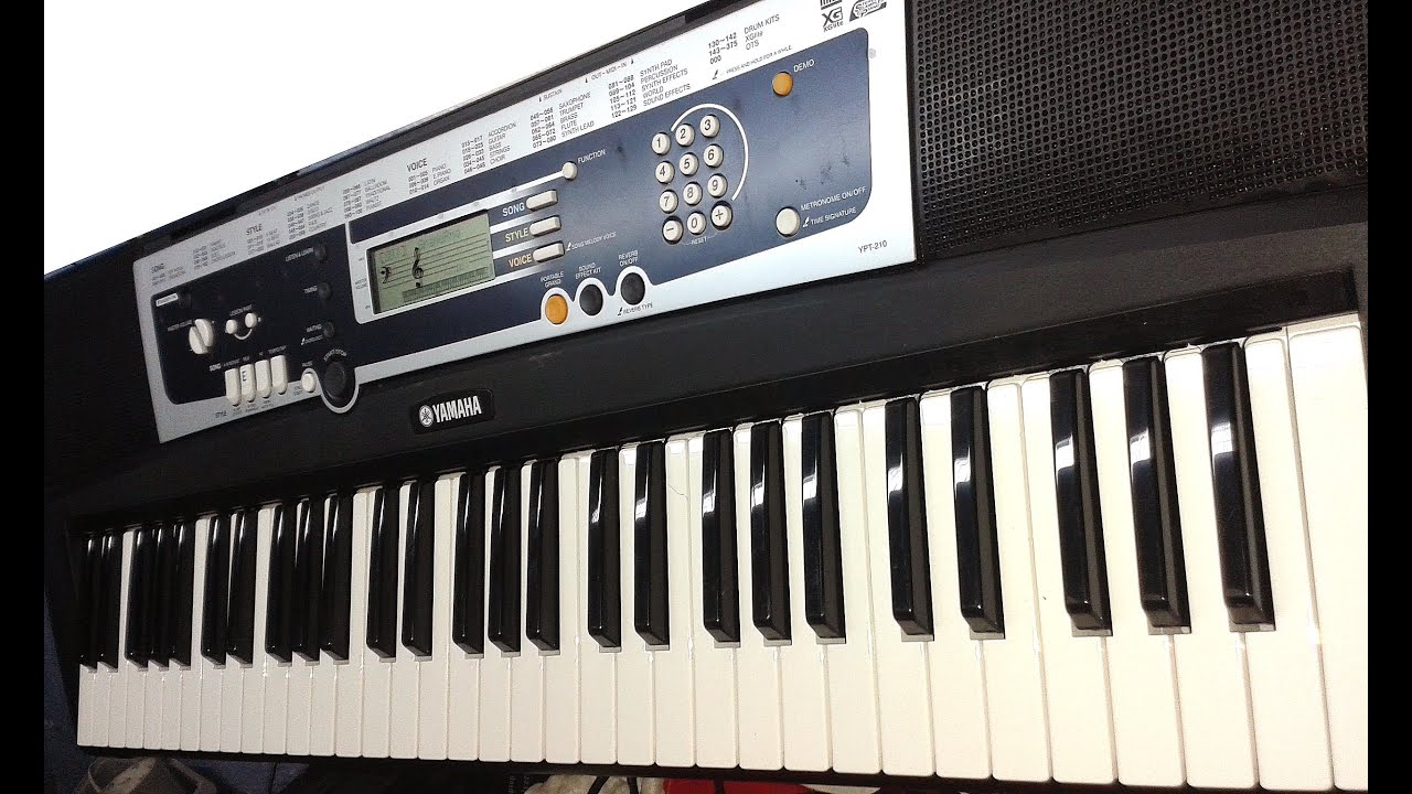 YAMAHA YPT-210 (DEMO songs - Part 3)