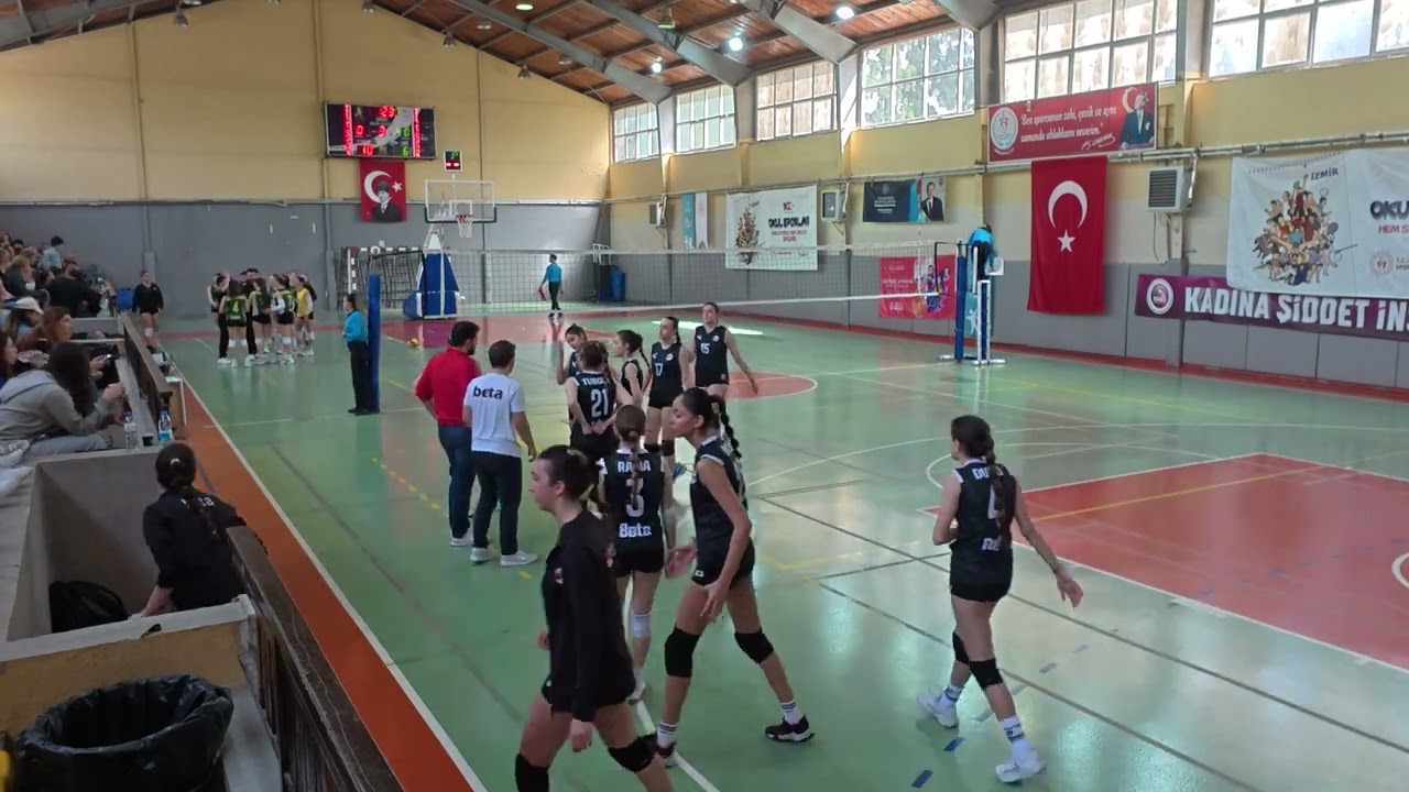 Beta Karşıyaka-Gelişim Koleji 3. Set İzmir Küçük Kızlar Final Grubu 23.03.2025