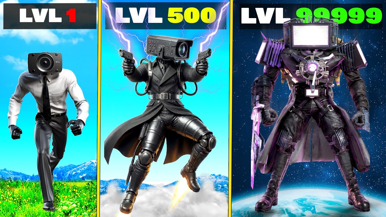 Upgrading SKIBIDI SUPERHEROES to Level 1,000,000,000 in GTA 5 (Part 7)