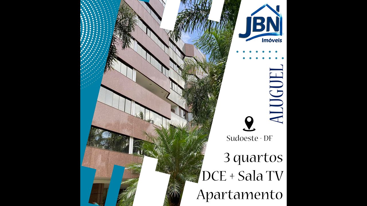 Apartamento 3 quartos - Sudoeste - Brasília - DF