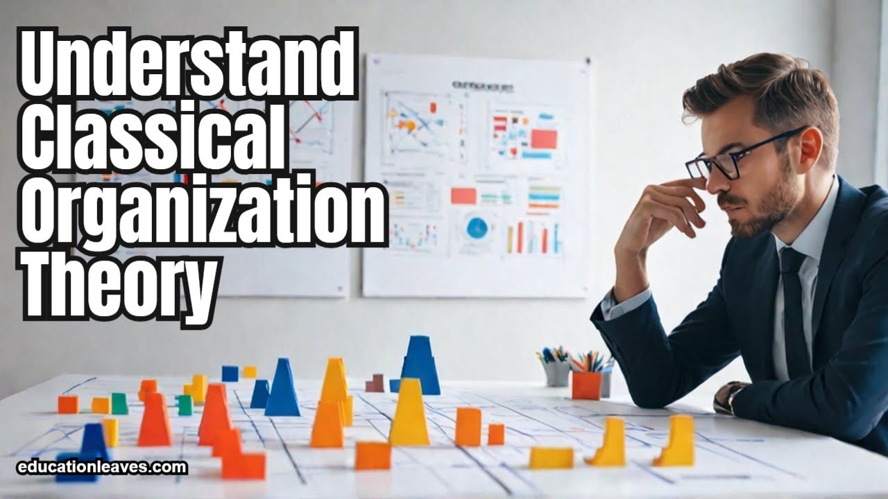 What is Classical Organization Theory #organizationaltheory #organization