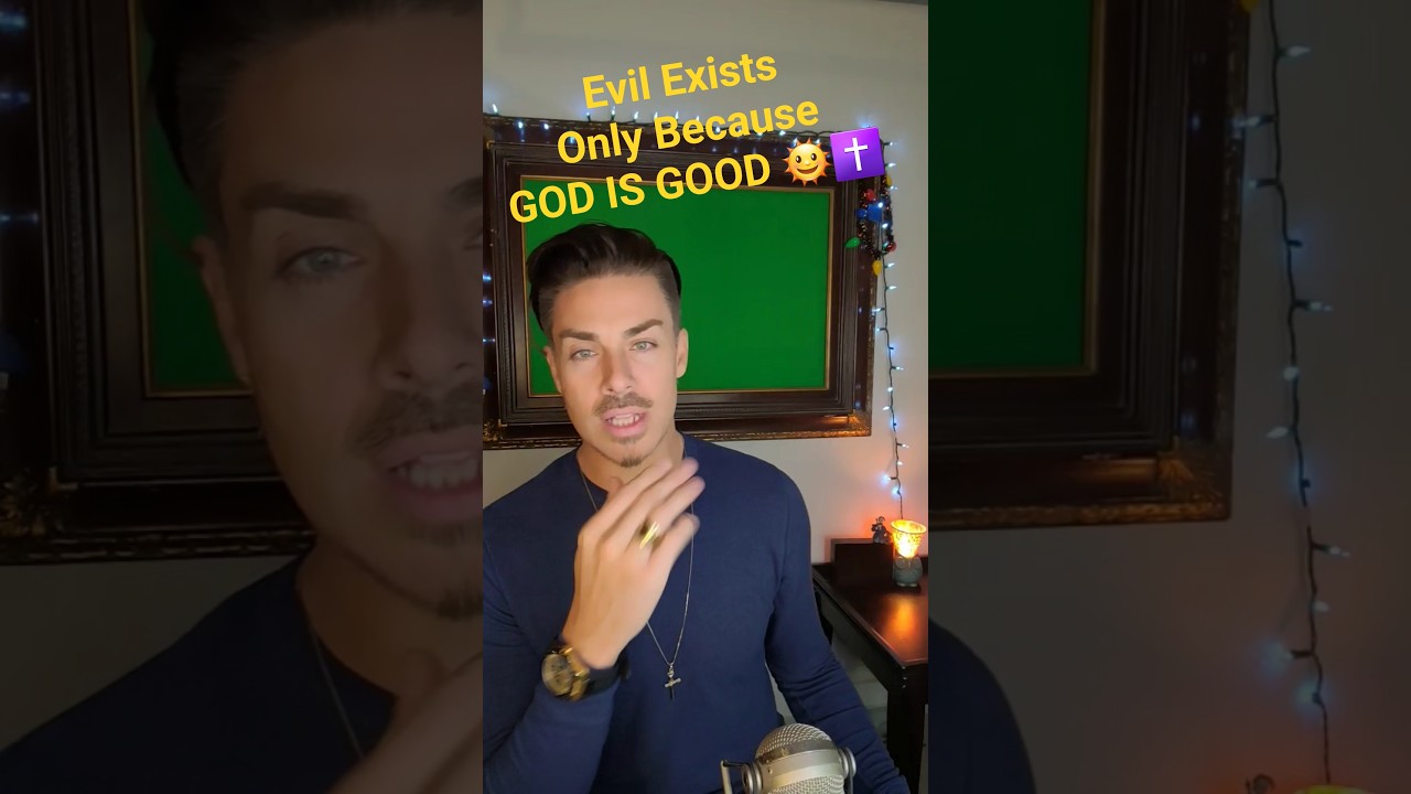 🌪️Evil exists only because God is good. Job's pain proves it. ✝️🔥 