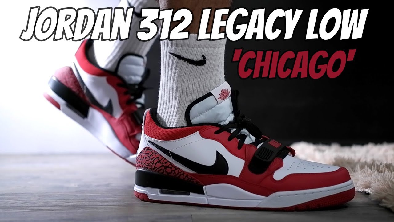 Air Jordan 312 Legacy Low «Chicago»: обзор и примерка