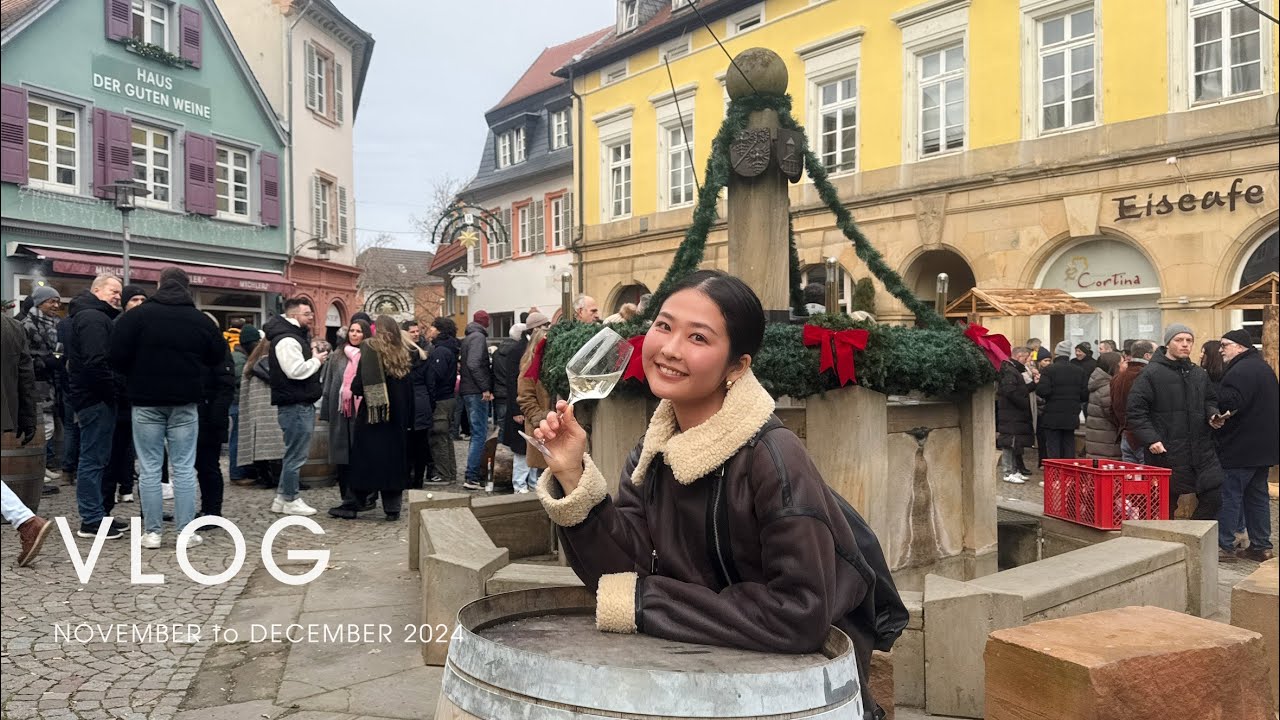 【VLOG】ロンドンでのホリデー前の過ごし方/クリスマスムードの街並み/ハロッズでお買い物/ナショナルギャラリー/ドイツ旅行