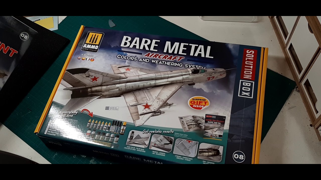 Unboxing Ammo of Mig Bare Metal Solution Box German