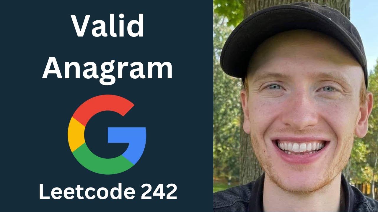 Действительная анаграмма — Leetcode 242 — Hashmaps & Sets (Python)
