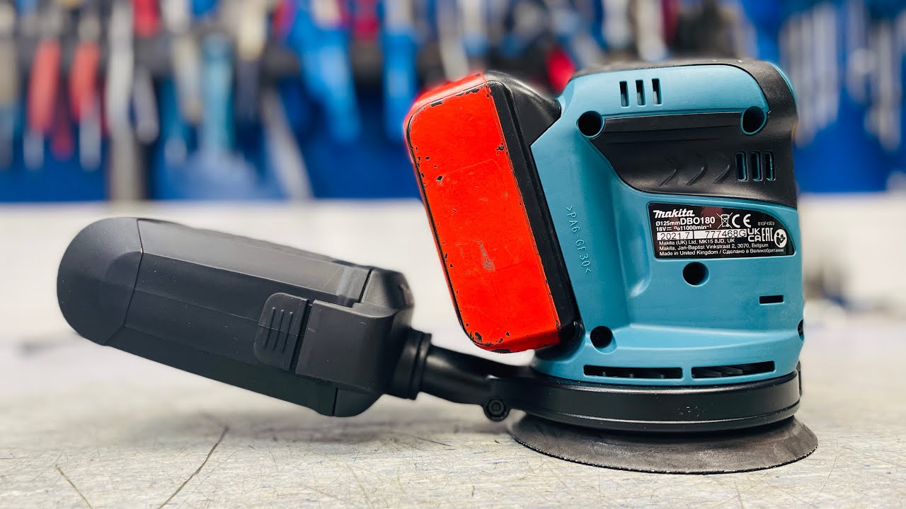 Akumulatorski ekscentrični brusilnik MAKITA DBO180