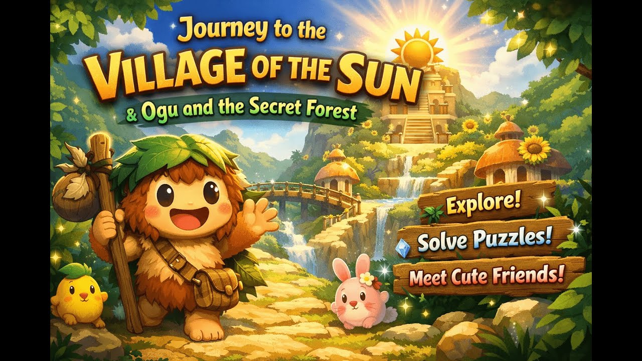 Journey to the Village of the Sun 🌞 | Ogu and the Secret Forest Gameplay