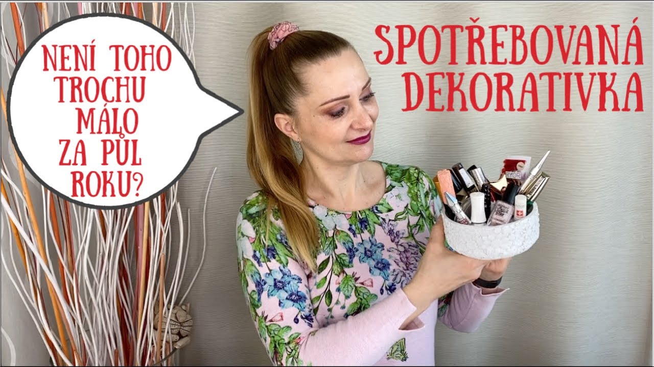 Spotřebované produkty / dekorativka  / podzim 2019 - zima 2020
