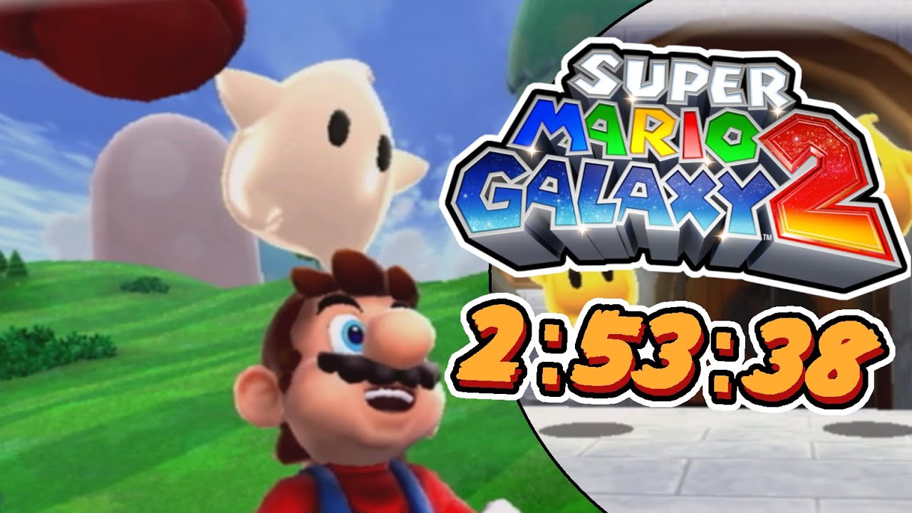 [WR] Super Mario Galaxy 2 - Any% Speedrun in 2:53:38
