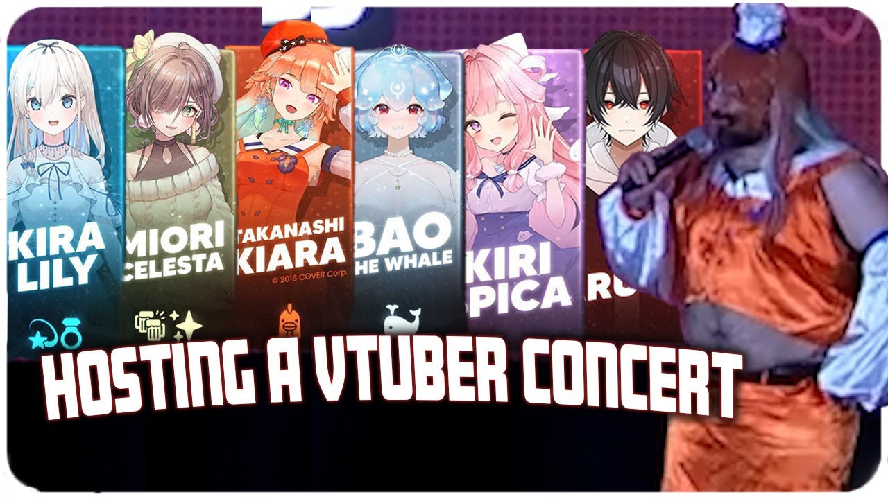 I Hosted A Live Vtuber Concert For The First Time