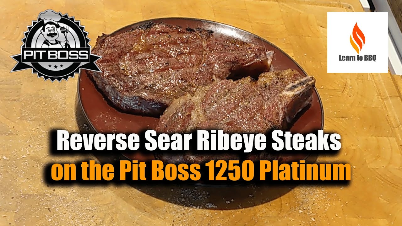 Идеально приготовленные стейки рибай: обратная обжарка на гриле Pit Boss 1250 Platinum