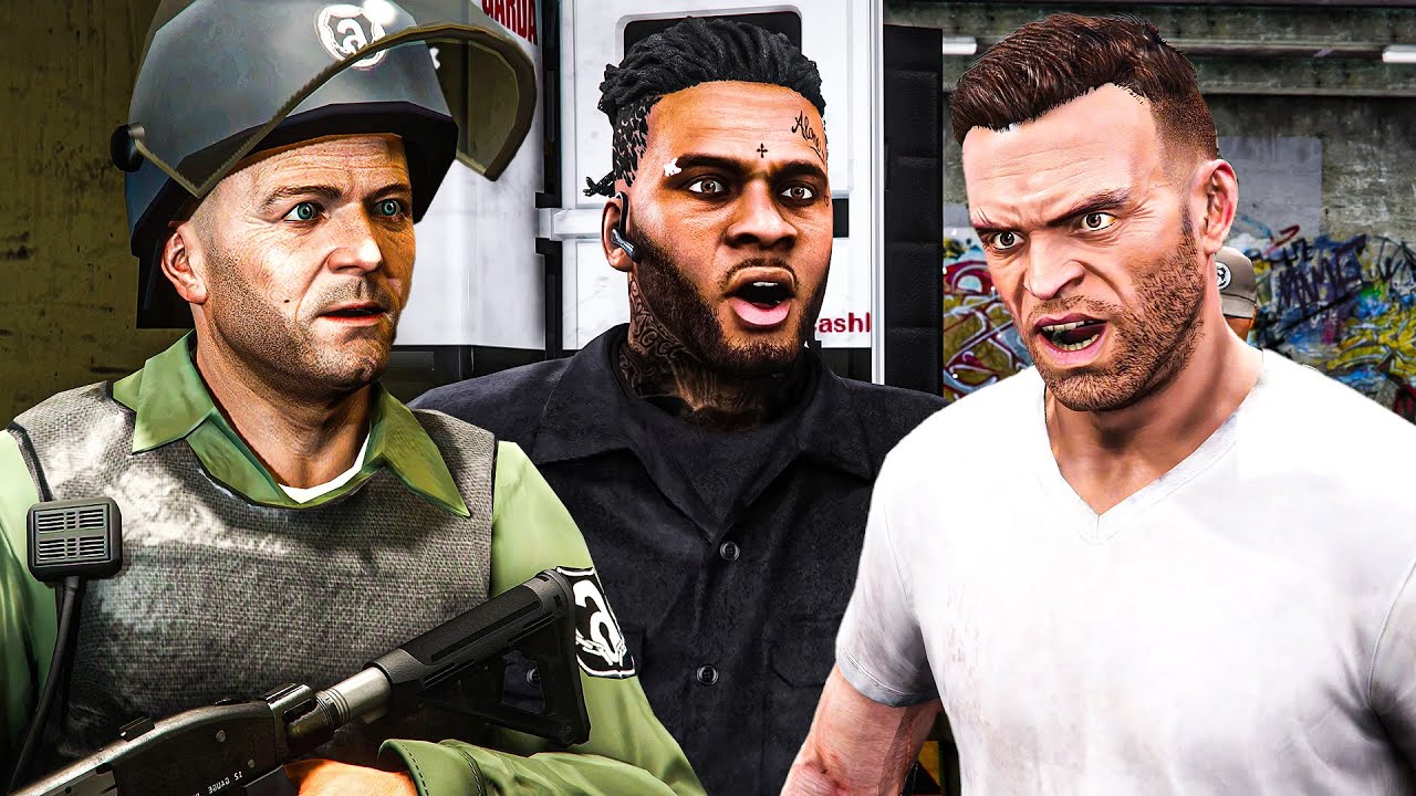 GTA V: 'The Big Score Heist' Mission RTX 4090 Walkthrough - Ultra Graphics Gameplay PART 59 [4K]