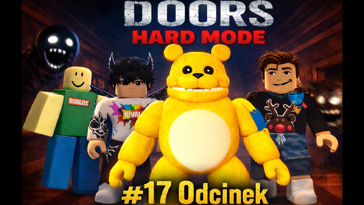 Gram ze znajomymi w DOORS z trybem HARD MODE 