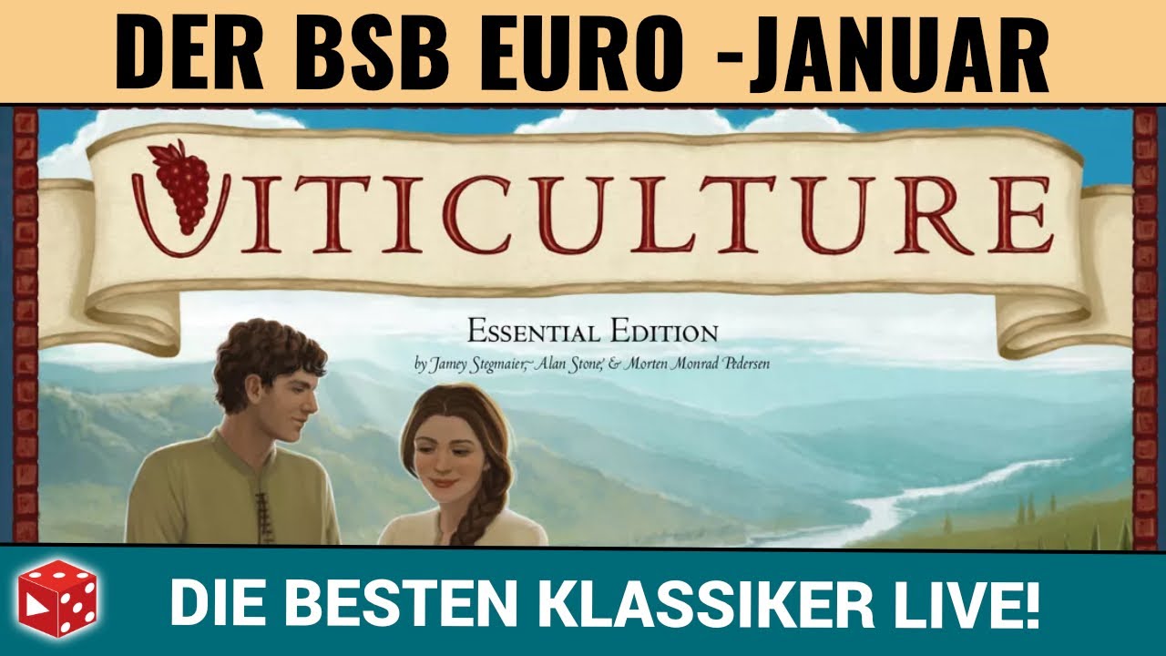 Euro Klassiker Januar: Viticulture - Live Let's Play
