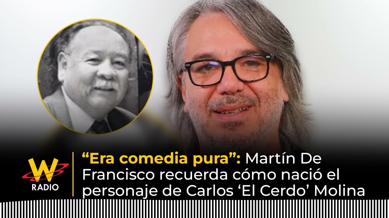 “Era comedia pura”: Martín De Francisco recuerda cómo nació el personaje de Carlos ‘El Cerdo’ Molina