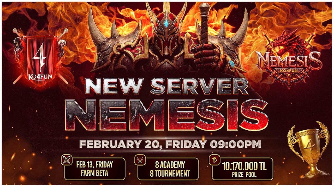 🏆#KO4FUN / NEMESIS 🔥ArcheryBZN  21:00 SAVAŞ TİME ZAMANI 🔥 #KnightOnline 🔥 #PvPServer🔥