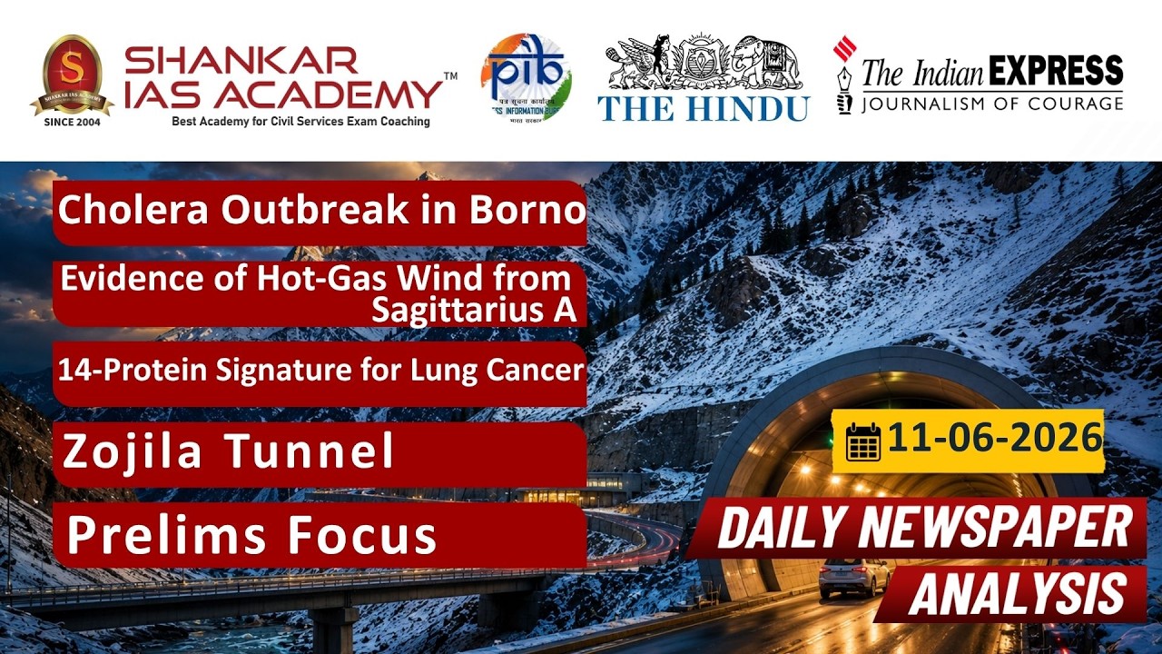 Daily Current Affairs Analysis | 11th June, 2026 | Shankar IAS Academy | UPSC | Mains 2026