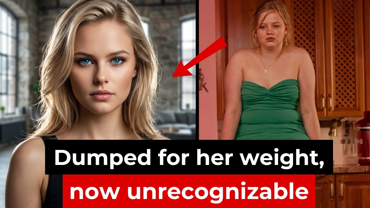 Girl gets abandoned by her boyfriend so she loses weight and becomes unrecognizable