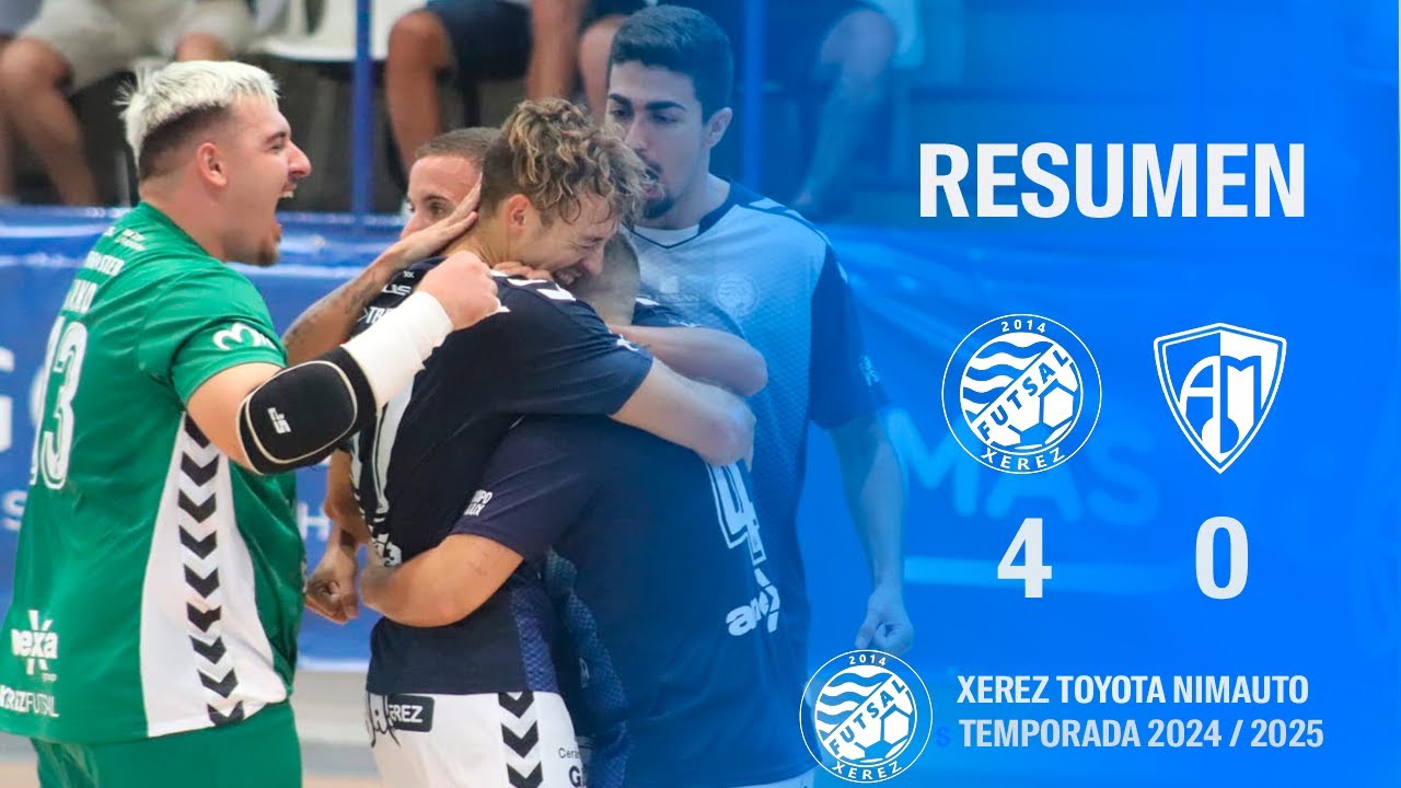 Resumen del Xerez Toyota Nimauto 4-0 Oleoinnova Mengibar