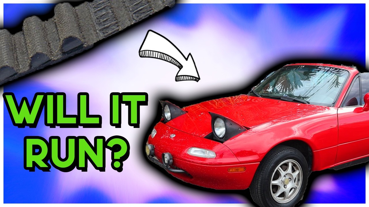 WILL IT RUN? Auction Miata With a BROKEN TIMING BELT!