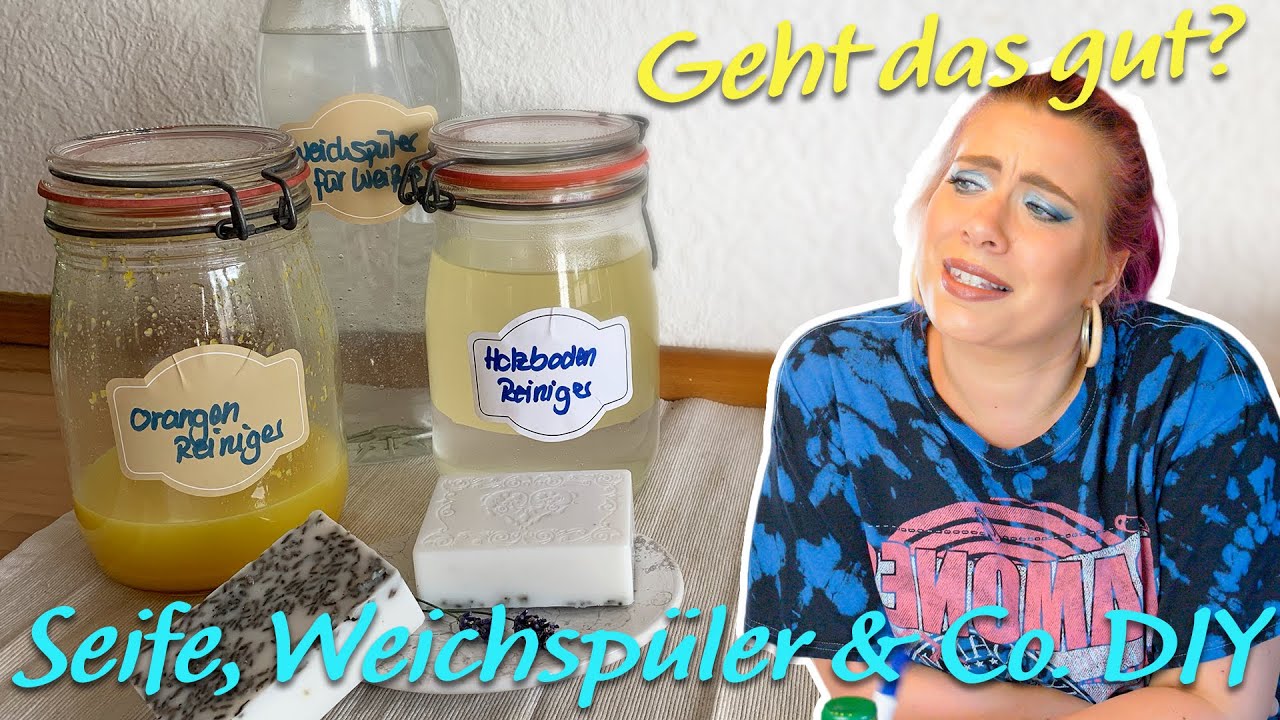 Ich mach's mir jetzt selber 😜 Seife, Weichspüler & Co.| 